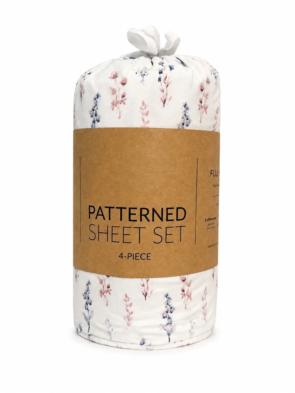 Becky Cameron Full Floral 4 Piece Sheet Set New